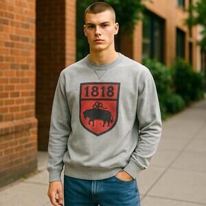 Brooks Brothers 1818 Sweatshirt Men’s XS Gray Long Sleeve NWT List Was $118